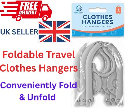 Clothes hangers plastic travel - clothes,
