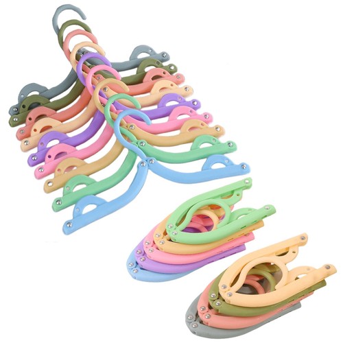 Pcs travel hangers folding - 9,