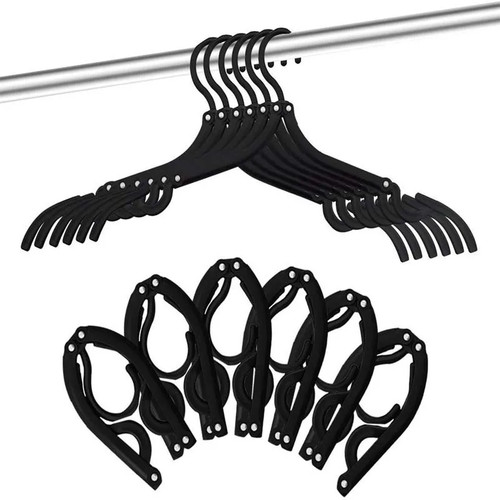 Folding travel clothes hangers - travel,