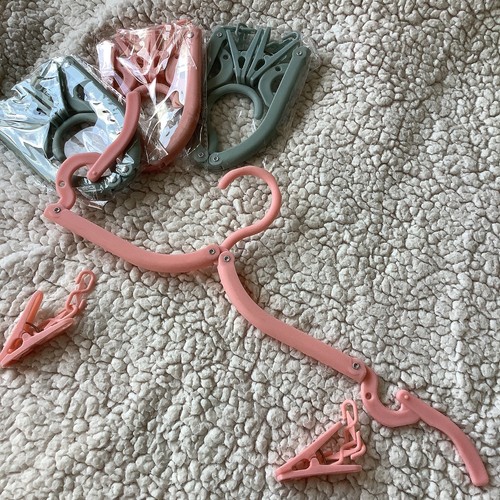 Foldable travel cloth hanger - travel,
