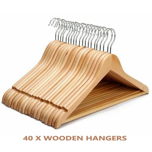 Natural wooden coat - 40, x