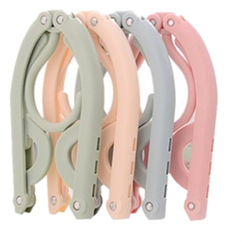 Pcs foldable travel hangers - foldable,