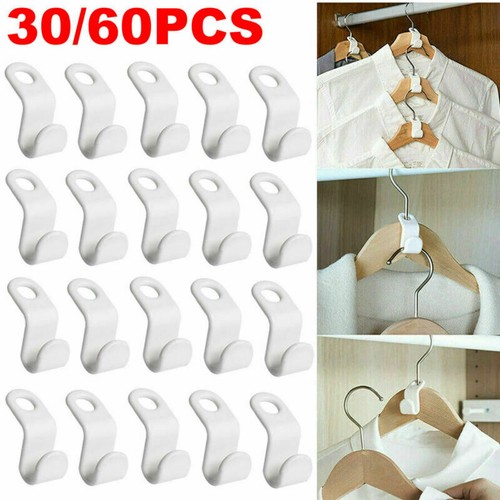 60pcs clothes hanger connector - hanger,
