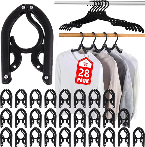Travel coat hangers foldable - travel,