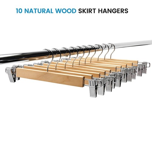 Wooden hangers with - hangers,