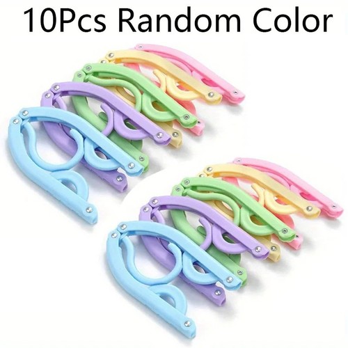 Foldable hanger 10pcs travel - foldable,