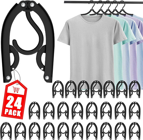 Pcs travel hangers - 24,