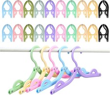 20pcs Folding Clothes Hangers
