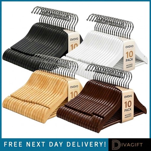 Wooden coat hangers - wooden,