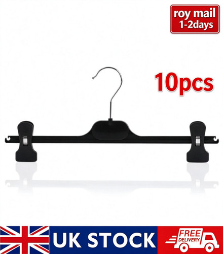 Strong black plastic clip - black,